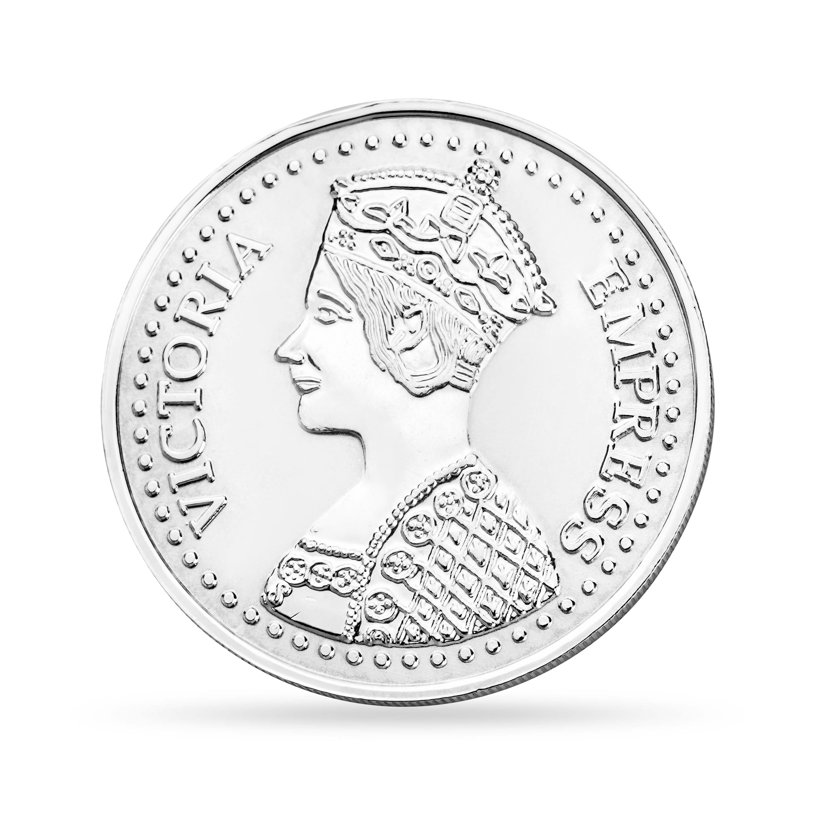 White And Yellow Silver Coin